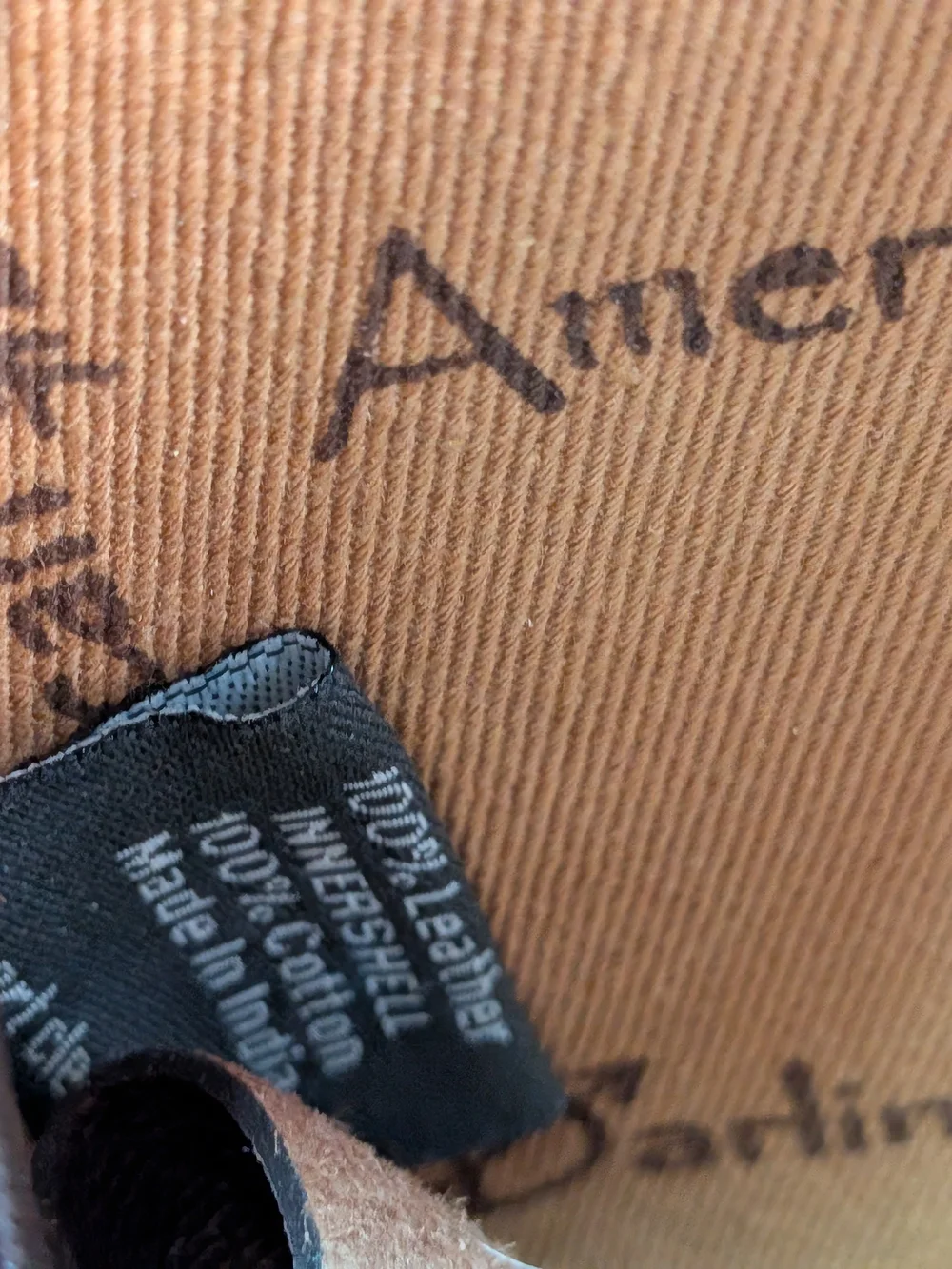 American Darling hand tooled